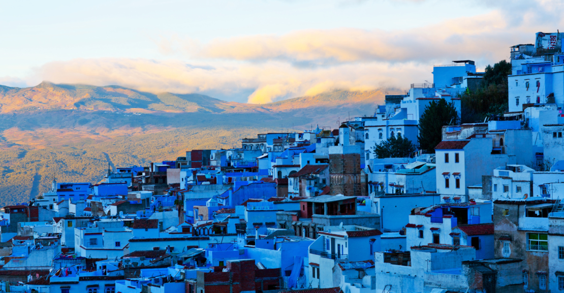 Drive to the Blue City of Chefchaouen