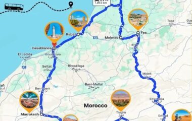 From casablanca to chefchaouen