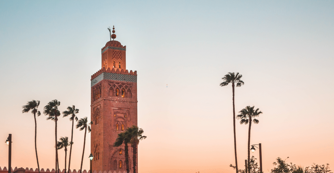 Scenic place in Morocco for stunning photos